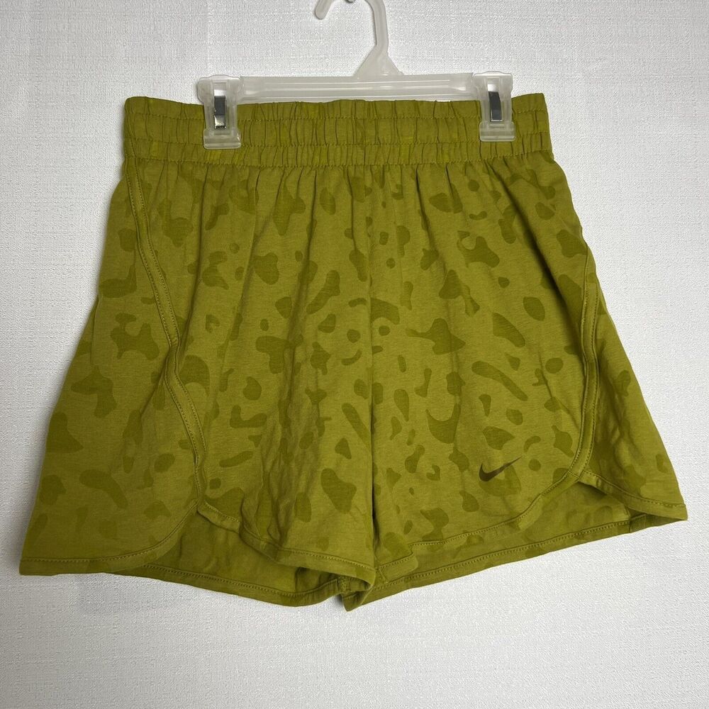 Nike Youth Girls Size Large Shorts Breezy Training Green Loose Fit NWT